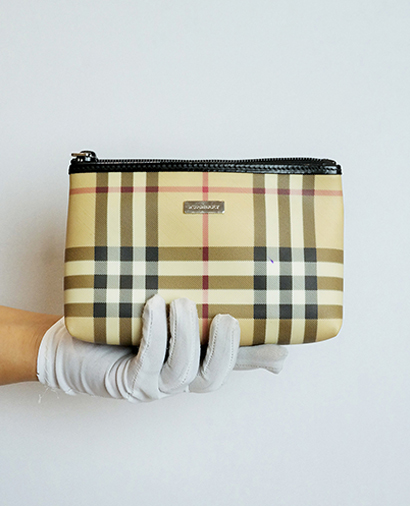 Burberry Makeup Pouch, front view